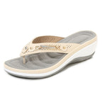 🔥Last day 49% OFF🔥- Women's Arch Support Soft Cushion Flip Flops Thong Sandals Slippers