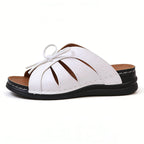 Women's Soft Soled Wedge Sandal Lightweight Travel Sandals Party Dress Sandals Arch Support Wedge Sandals